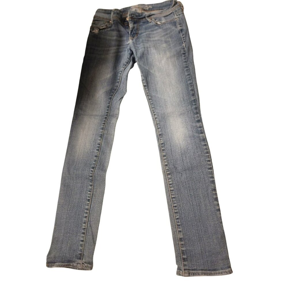 Delias Taylor Blue Denim Jeans Girls Sz 3/4S.